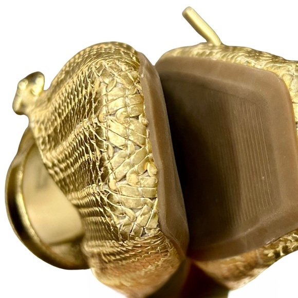 Katy Perry Evie Mary Jane Gold Flats - Picture 3 of 7